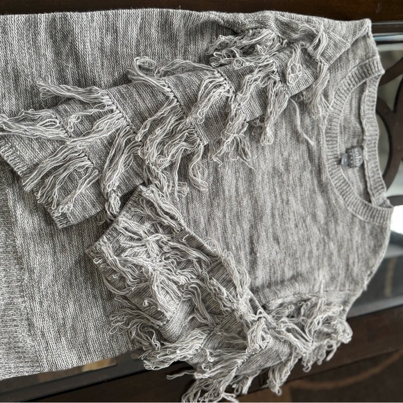 Vintage gray women’s sweater very unique - Picture 2 of 5